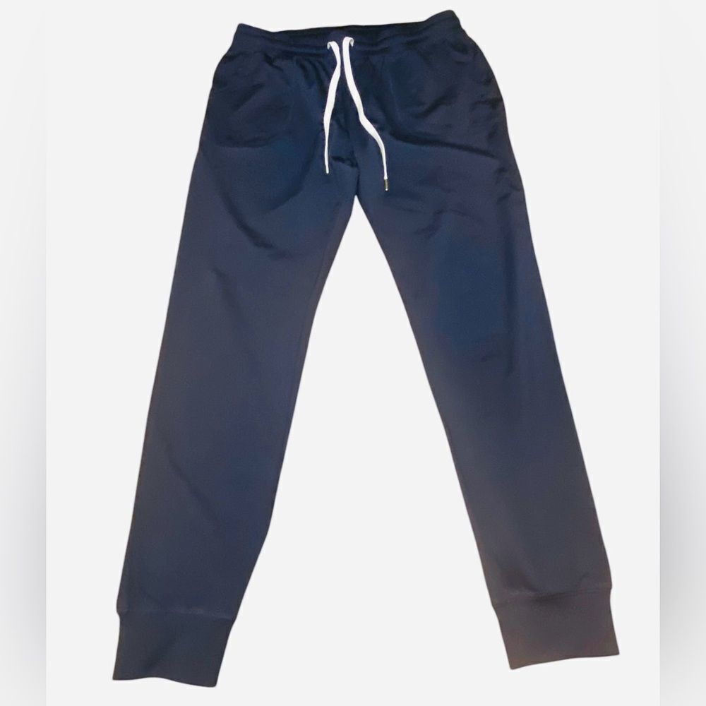 ZYIA Active Women's Drawstring Jogger Lounge Pants Navy Size L